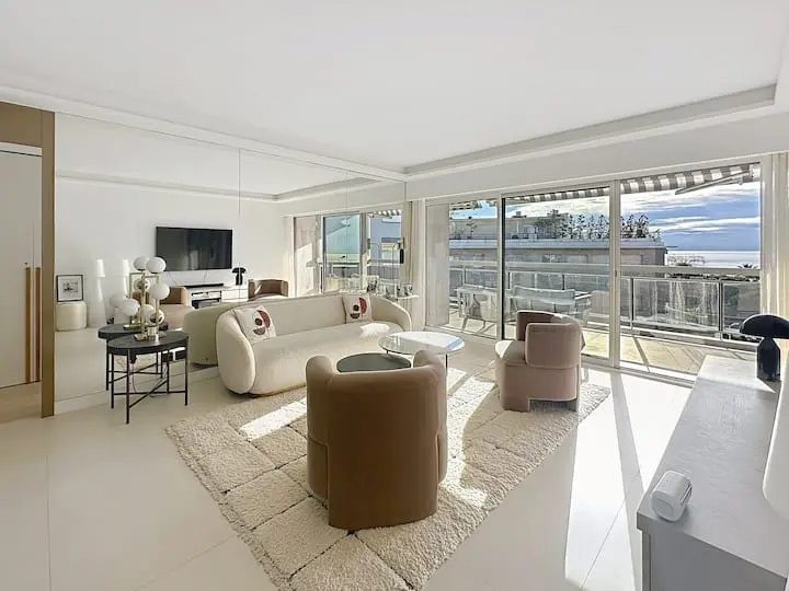 Appartement · Cannes · ★5,0 · 2 chambres · 2 lits · 2 salles de bain et 1 toilette